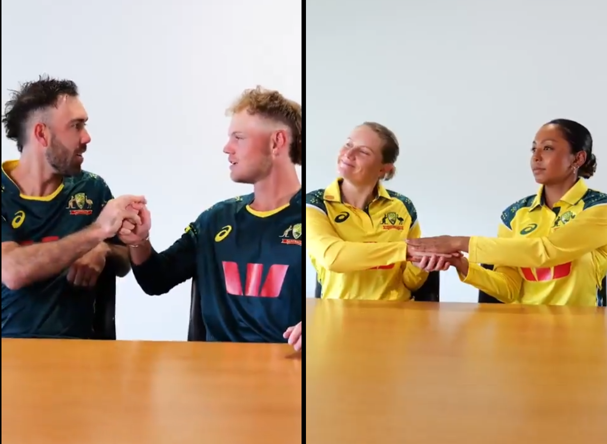 Australian cricketers have mocked India’s “no-handshake” policy with Pakistan during the Asia Cup 2025, playfully suggesting funny alternatives in a promo video.
